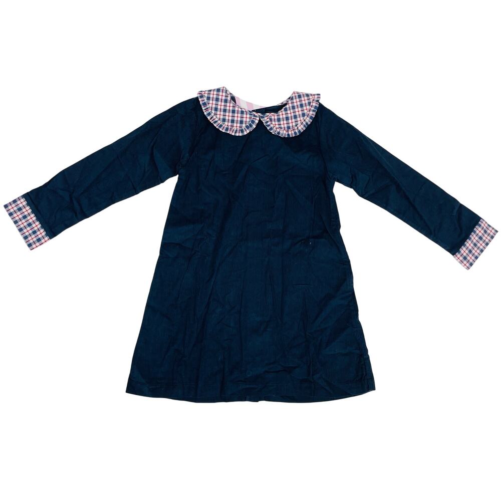 NWT James & Lottie Size 5 Amelia Dress in Navy Corduroy